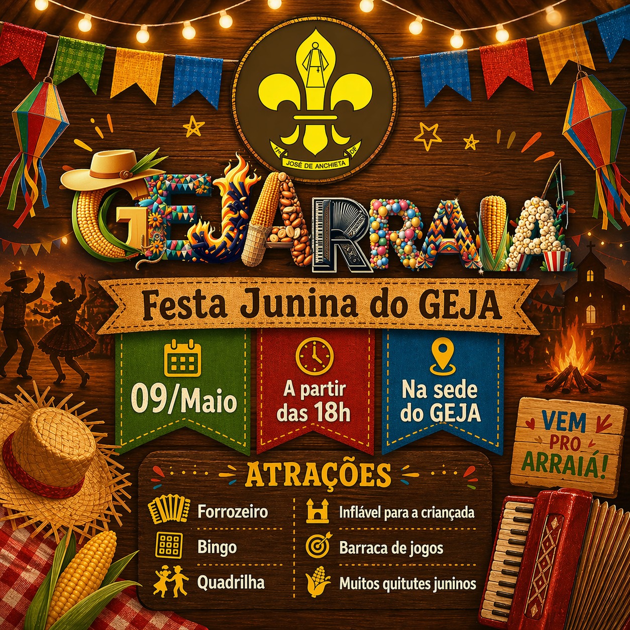 Fichas para o GEJArraiá