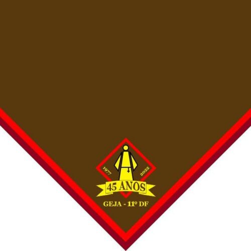 Lenço Comemorativo - 45 Anos GEJA