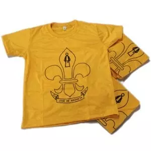 Camiseta Oficial GEJA (Amarela)