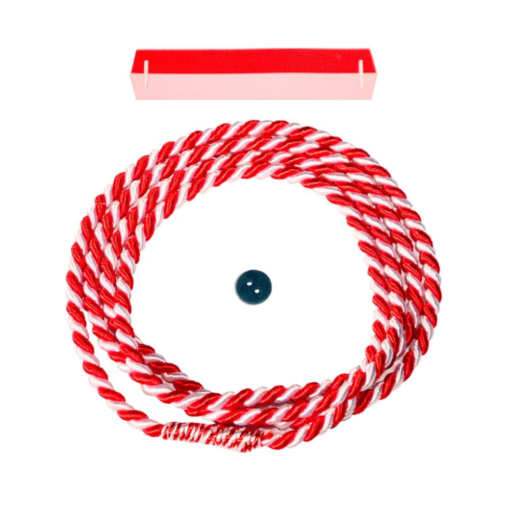 Cordão Vermelho / Branco
