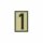 DIstintivo Numeral '1'