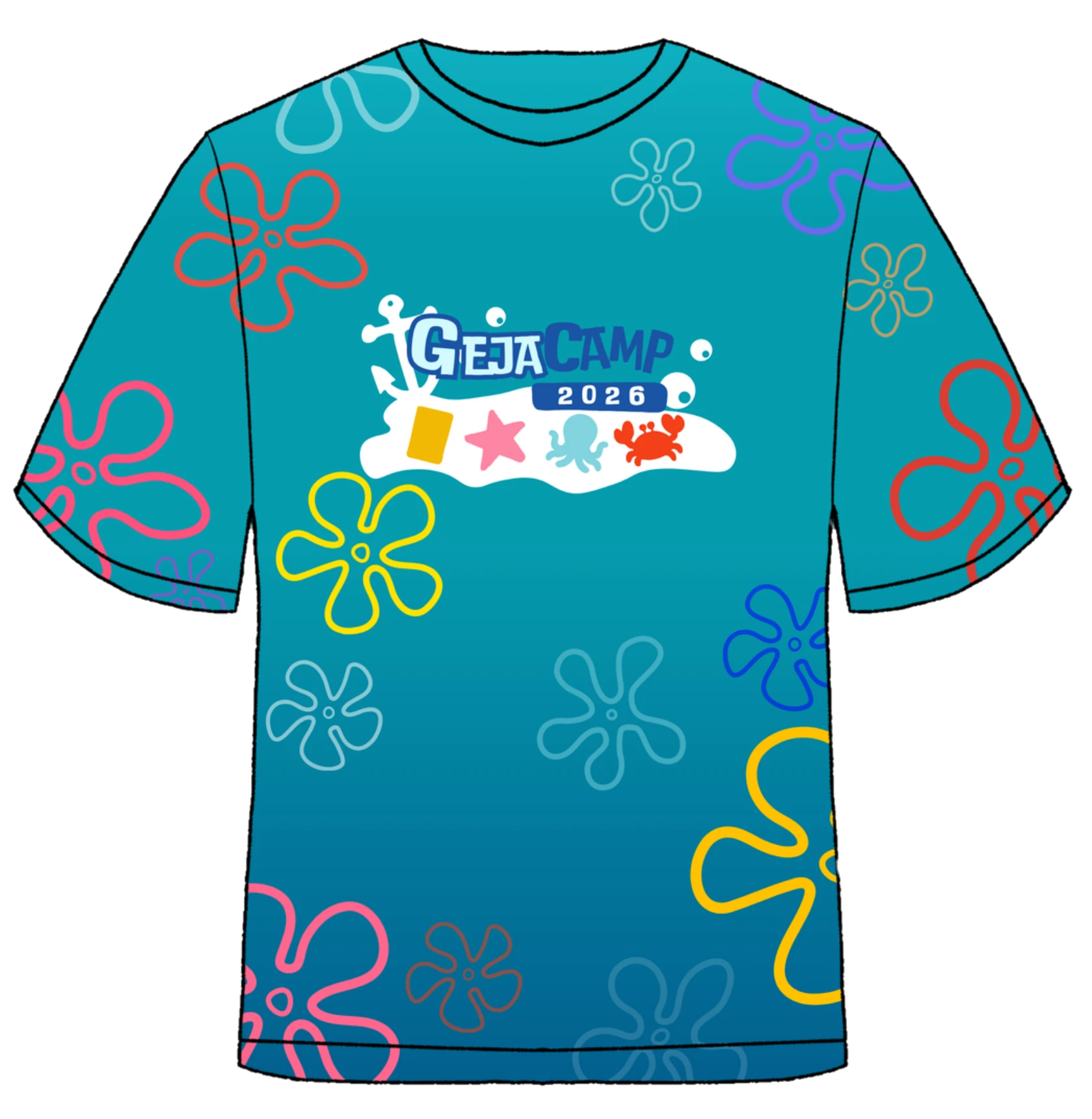 Camiseta GEJACamp 2026